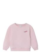 Nmfnatasya Ls Nreg Swe Bru Tops Sweatshirts & Hoodies Sweatshirts Pink...