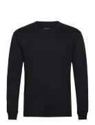 Hco. Guys Knits Tops T-Langærmet Skjorte Black Hollister