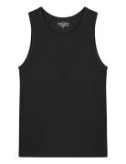 Tank Relaxed Tops T-shirts Sleeveless Black Bread & Boxers