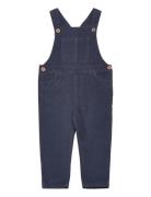 Pocket Corduroy Dungarees Bottoms Dungarees Navy Mango