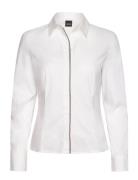 Bierdie_Tuesday_Hof Tops Shirts Long-sleeved White BOSS