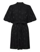 Roxy Jacquard Dress Kort Kjole Black Fabienne Chapot