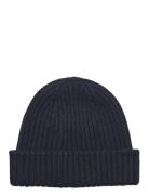 Slhadam Beanie B Accessories Headwear Beanies Navy Selected Homme