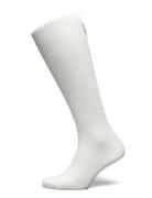 Metrit Solid Lingerie Socks Knee High Socks White Marimekko