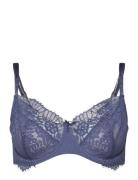 Pearlene Non-Padded Underwired Bra Lingerie Bras & Tops Wired Bras Blu...