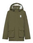 Lwjad 706 - Jacket Parka Jakke Green LEGO Kidswear