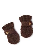 Mittens Bouclé Merino Wool Accessories Gloves & Mittens Mittens Brown ...