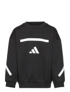 J Zne.sweat Sport Sweatshirts & Hoodies Sweatshirts Black Adidas Sport...