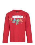 Lwtano 620 - T-Shirt L/S Tops T-shirts Long-sleeved T-Skjorte Red LEGO...