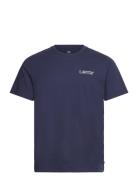 Graphic Crewneck Tee Rope Batw Tops T-Kortærmet Skjorte Navy LEVI´S Me...