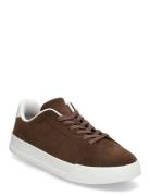 Th Court Better Suede Low-top Sneakers Brown Tommy Hilfiger