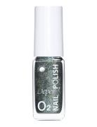 Minilack Oxygen Färg A777 Neglelak Makeup Silver Depend Cosmetic