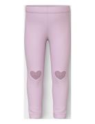 Nmfdavina Aop Swe Legging Bru Bottoms Leggings Pink Name It