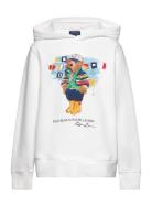 Polo Bear Fleece Hoodie Tops Sweatshirts & Hoodies Hoodies White Ralph...