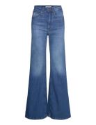 Palas Angel Bluemarine-H Bottoms Jeans Wide Blue Lois Jeans