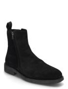 Rizmood Mid Boot Støvlet Chelsea Boot Black GANT