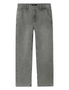 Nlmtoizza Dnm Loose Pant Noos Bottoms Jeans Loose Jeans Grey LMTD