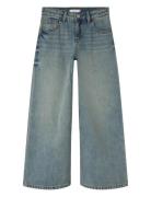 Nkfbella Skater Xwide Jeans 3111-Za Noos Bottoms Jeans Wide Jeans Blue...