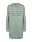 Sc-Banu Tops Sweatshirts & Hoodies Hoodies Green Soyaconcept