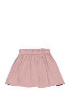 Skirt Corduroy Dresses & Skirts Skirts Short Skirts Pink Huttelihut