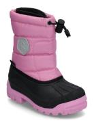 Boots, Wp, -25 Vinterstøvler Pull On Pink Color Kids