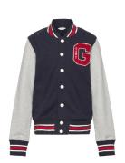 Gant Varsity Sweat Jacket Skaljakke Outdoorjakke Multi/patterned GANT