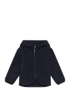 Jacket Ears Wool Fleece  Outerwear Fleece Outerwear Fleece Jackets Nav...