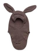 Balaclava Ears Cotton Fleece Accessories Headwear Balaclava Brown Hutt...