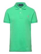 The Iconic Mesh Polo Shirt Tops T-shirts Polo Shirts Short-sleeved Pol...