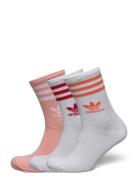 Crew Sock 3Str Sport Sport Clothing Sport Socks White Adidas Originals