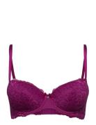 Marine Padded Underwired Bra Lingerie Bras & Tops Wired Bras Purple Hu...