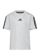 J 3S Tee 160 Sport T-Kortærmet Skjorte Grey Adidas Sportswear