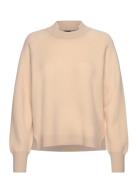 Fariola Tops Knitwear Jumpers Beige BOSS