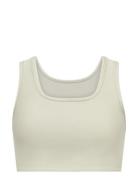 Ribbed R Sportsbra Sport Women Sport Clothing Sport Bras - All Grey Rö...