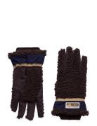 Teddy 5Finger-Navy Accessories Gloves Finger Gloves Brown Elmer By Swa...