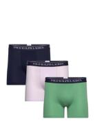 Stretch Cotton Boxer Brief 3-Pack Boxershorts Navy Polo Ralph Lauren U...