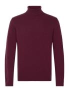 Ragnar Tops Knitwear Turtlenecks Burgundy SIR Of Sweden