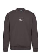 Sweatshirt Tops Sweatshirts & Hoodies Sweatshirts Brown EA7