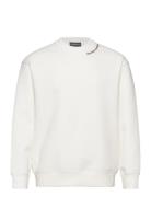 Sweatshirt Tops Sweatshirts & Hoodies Sweatshirts White Emporio Armani