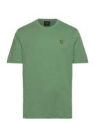 Slub T Shirt Tops T-Kortærmet Skjorte Green Lyle & Scott