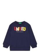 Sweater L/S Tops Sweatshirts & Hoodies Sweatshirts Navy United Colors ...