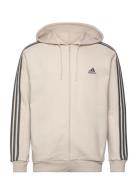 M 3S Fl Fz Hd Sport Sweatshirts & Hoodies Hoodies Cream Adidas Sportsw...