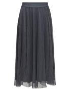 Onllavina Skirt Jrs Noos Lang Nederdel Grey ONLY