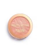 Revolution Blusher Reloaded Peaches & Cream Rouge Makeup Beige Revolut...