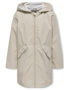 Kogelisa Raincoat Cp Otw Outerwear Rainwear Jackets Beige Kids Only