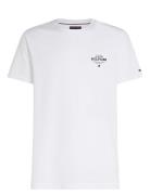 Monotype All American Tee Tops T-Kortærmet Skjorte White Tommy Hilfige...