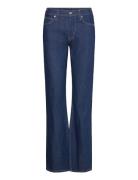 Mr Relaxed Flare Brilliant Blue Bottoms Jeans Flares Blue Calvin Klein