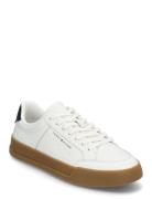 Th Court Mix Lth Low-top Sneakers White Tommy Hilfiger