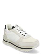 Ronja Plateau Low-top Sneakers Cream WODEN