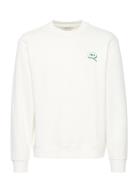 Cfliam 0200 Sweat With Fish Print Tops Sweatshirts & Hoodies Sweatshir...